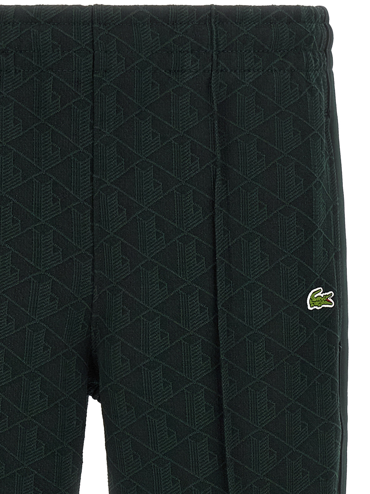 Lacoste Bicolor Polyester Casual Pants