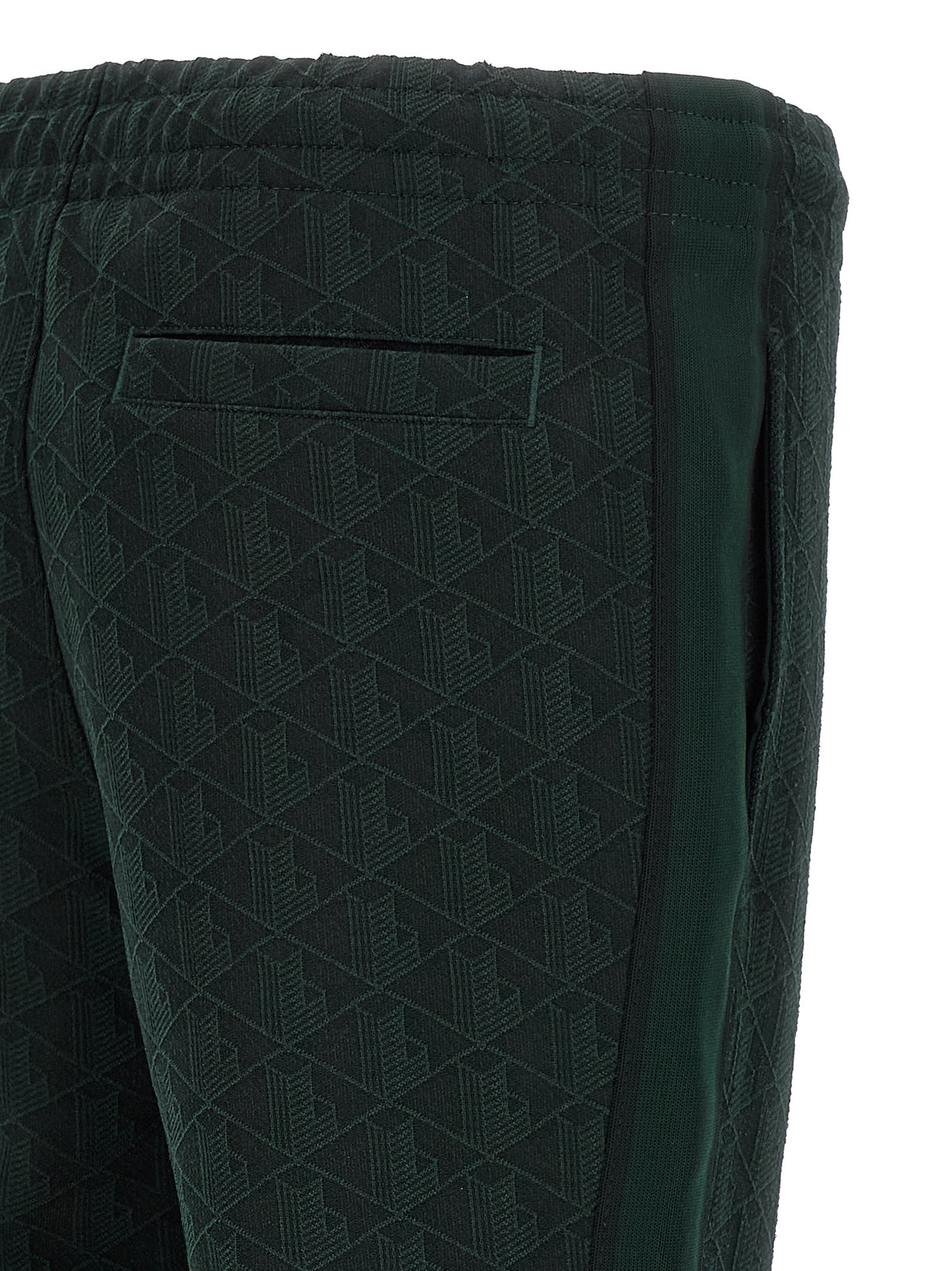 Lacoste Bicolor Polyester Casual Pants