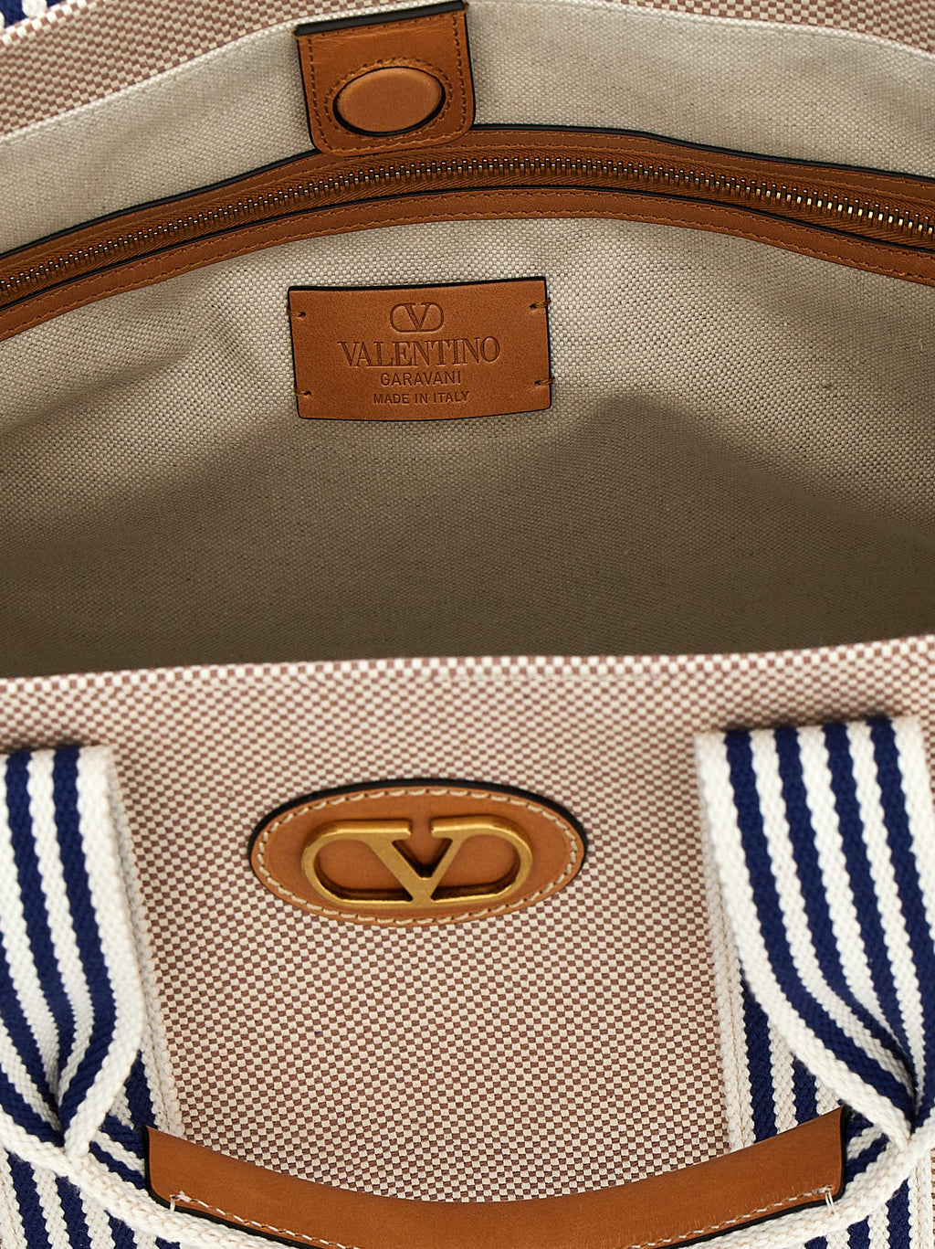 Valentino Garavani Multicolor Cotton Handbag