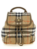 Burberry Beige Polyamide Backpack