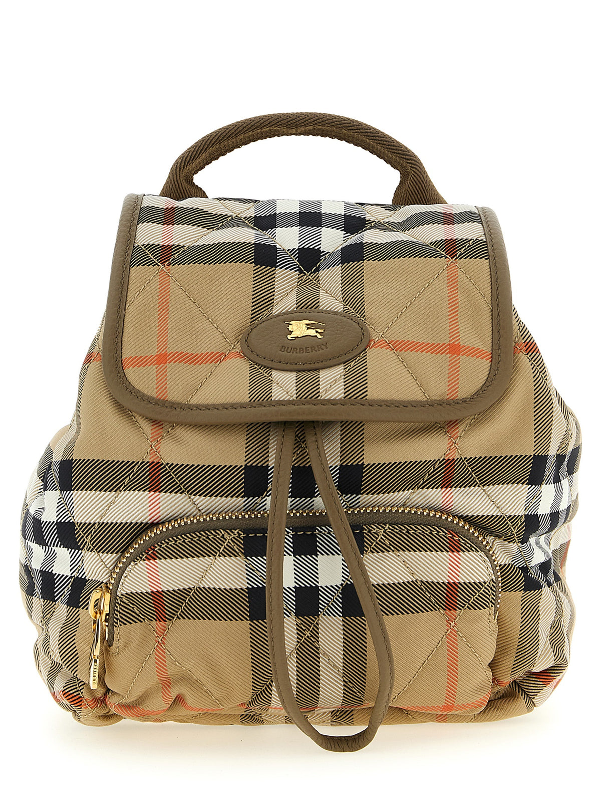 Burberry Beige Polyamide Backpack