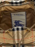 Burberry Beige Polyamide Backpack