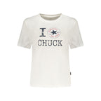 Converse White Cotton T-Shirt