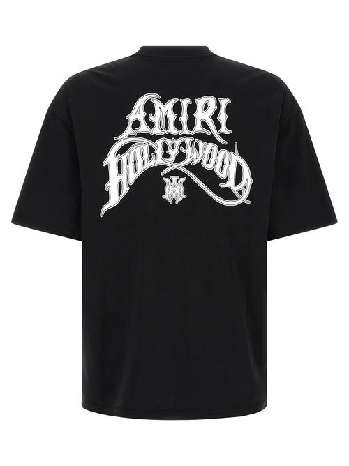 Amiri Black Cotton T-Shirt