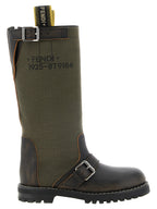 Fendi Bicolor Calfskin Over The Knee