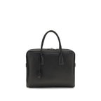 Saint Laurent Black Calf Leather Bos Taurus Handbag