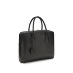 Saint Laurent Black Calf Leather Bos Taurus Handbag