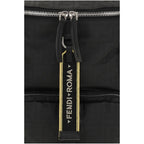 Fendi Black Polyester Backpack