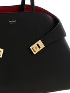 Ferragamo Black Calfskin Handbag