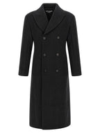 Jacquemus Gray Virgin Wool Coat