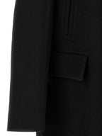 Fendi Black Virgin Wool Coat