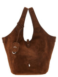 Polo Ralph Lauren Brown Cowhide Tote Bag