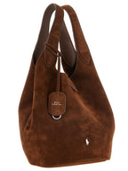 Polo Ralph Lauren Brown Cowhide Tote Bag