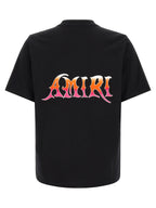 Amiri Black Cotton T-Shirt