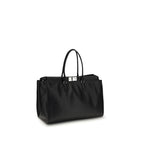 Fendi Black Calf Leather Bos Taurus Shoulder Bag