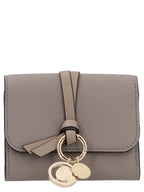 Chloé Gray Calfskin Cardholder