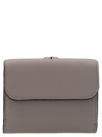Chloé Gray Calfskin Cardholder