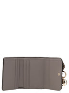 Chloé Gray Calfskin Cardholder
