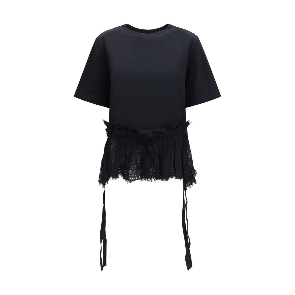 Alexander McQueen Black Cotton T-Shirt