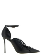 Dolce & Gabbana Black Calfskin High Heel Pumps