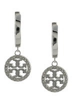 Tory Burch Silver Brass Earrings