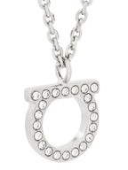 Ferragamo Silver Brass Necklace