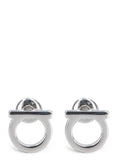 Ferragamo Silver Brass Earrings