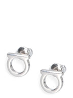 Ferragamo Silver Brass Earrings