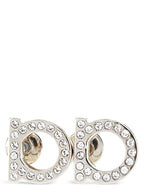Ferragamo Silver Brass Earrings