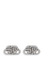 Balenciaga Silver Brass Earrings