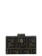 Fendi Brown Polyester Cardholder