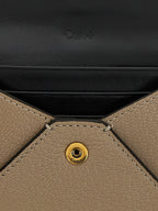 Chloé Beige Goatskin Cardholder