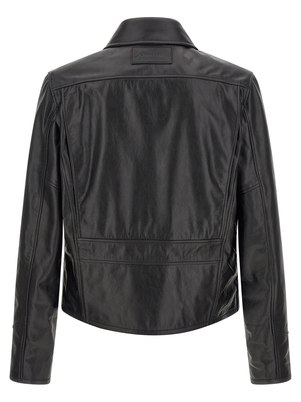 Amiri Black Calfskin Leather Jacket