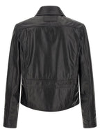 Amiri Black Calfskin Leather Jacket