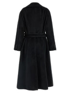 Dolce & Gabbana Black Wool Coat