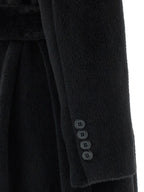 Dolce & Gabbana Black Wool Coat