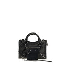 Balenciaga Black Lamb Ovis Aries Shoulder Bag