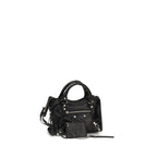Balenciaga Black Lamb Ovis Aries Shoulder Bag