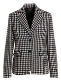 Versace Bicolor Virgin Wool Blazer