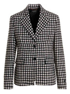 Versace Bicolor Virgin Wool Blazer