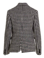 Versace Bicolor Virgin Wool Blazer