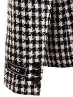Versace Bicolor Virgin Wool Blazer
