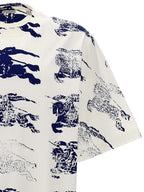 Burberry Multicolor Cotton T-Shirt