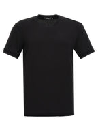 Dolce & Gabbana Black Viscose T-Shirt