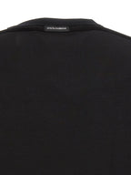 Dolce & Gabbana Black Viscose T-Shirt
