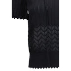 Alexander McQueen Black Viscose T-Shirt