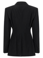 Dolce & Gabbana Black Virgin Wool Blazer