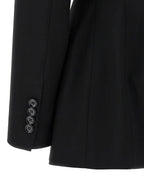 Dolce & Gabbana Black Virgin Wool Blazer