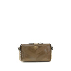 Valentino Garavani Brown Napa Leather / Calf Bos Taurus Shoulder Bag