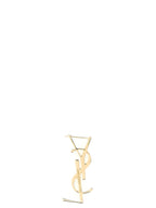 Saint Laurent Gold Brass Earrings